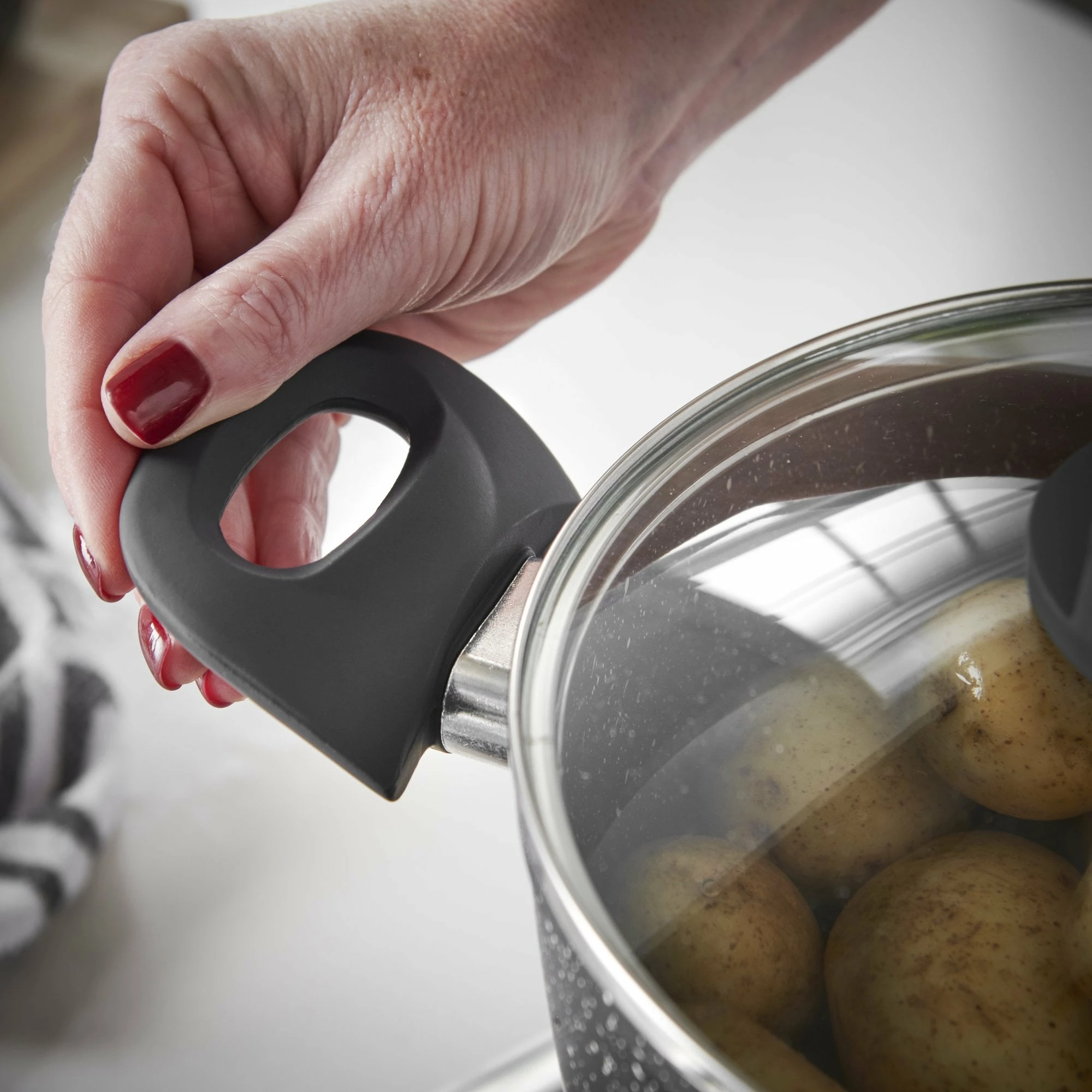 Lewis's Sovereign Stone Pan Set Home Living Kitchen Frying Cooking Pans - Image 7