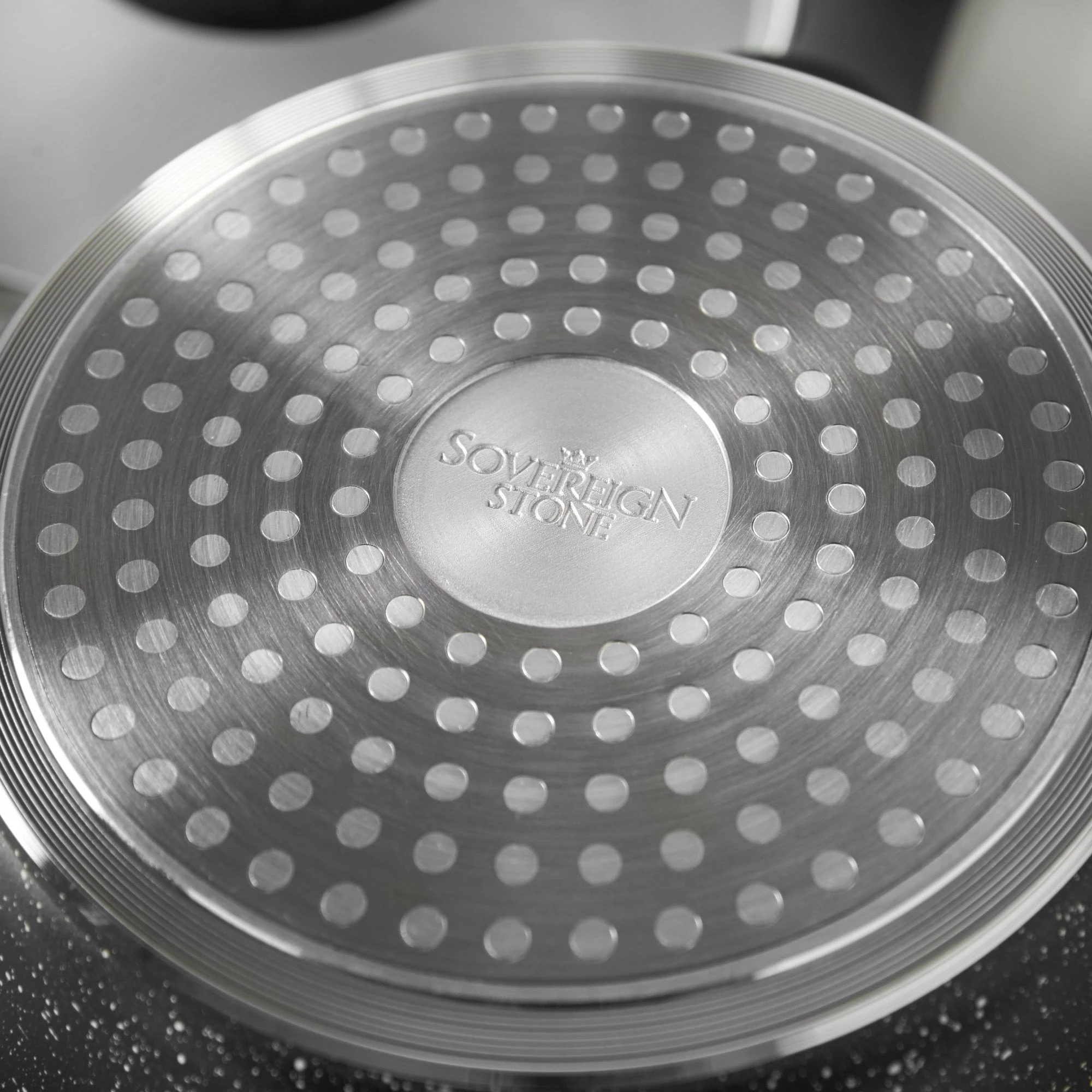 Lewis's Sovereign Stone Pan Set Home Living Kitchen Frying Cooking Pans - Image 9