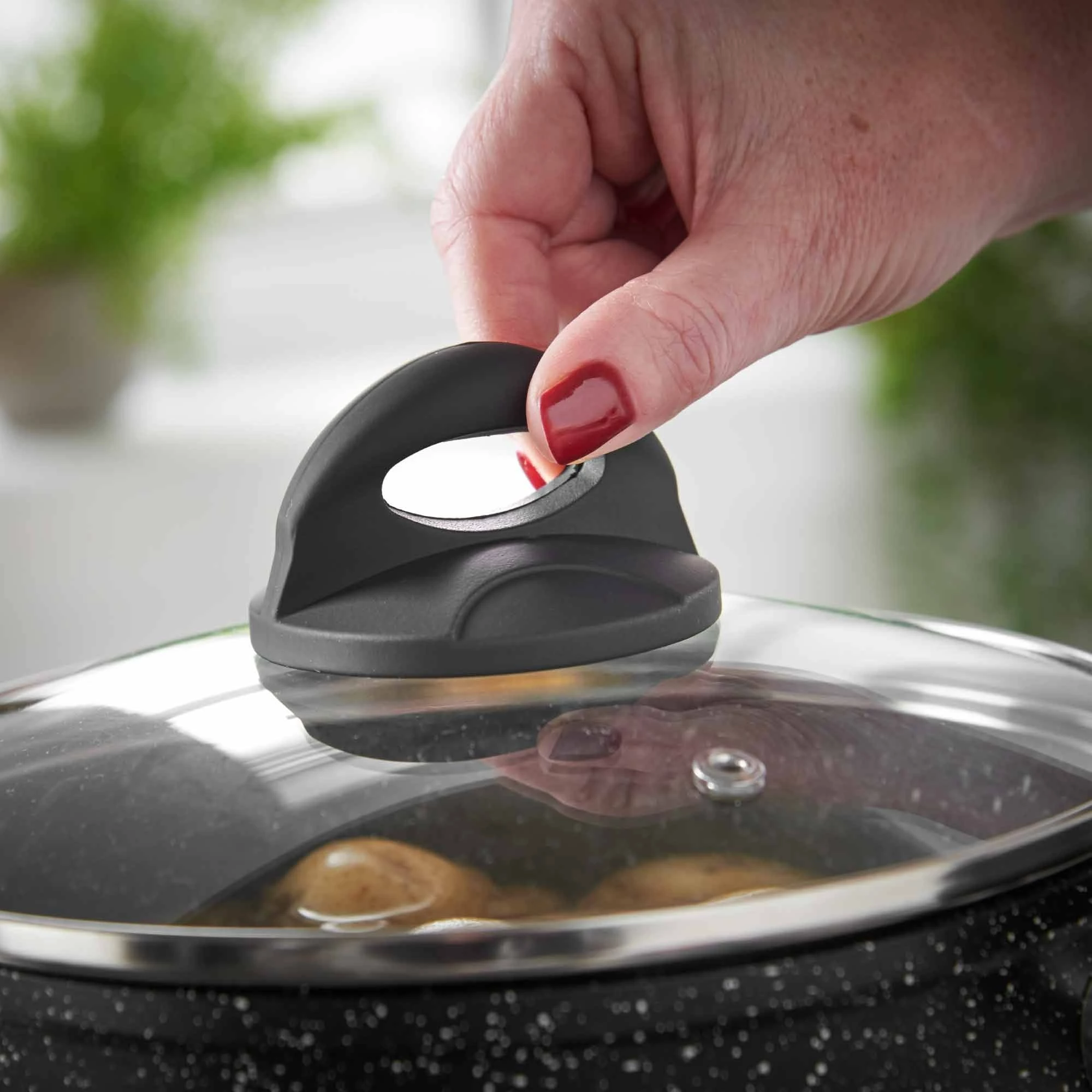 Lewis's Sovereign Stone Pan Set Home Living Kitchen Frying Cooking Pans - Image 8