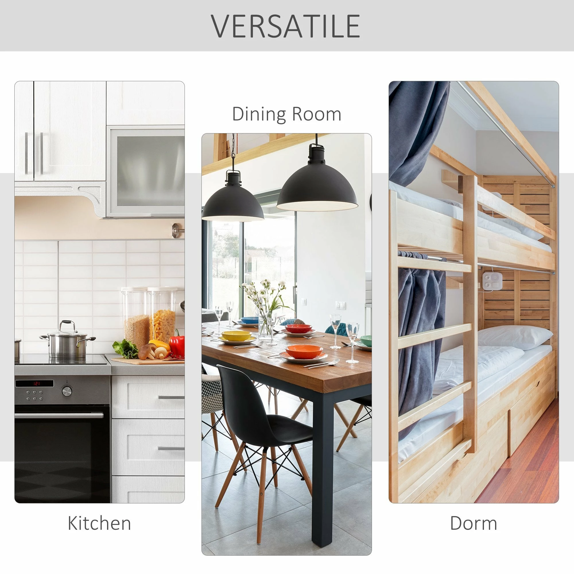 Oldable Dining Table Drop-Leaf Folding Desk Side Console With Storage Shelf For Kitchen,Dining Room Bar" - Image 7