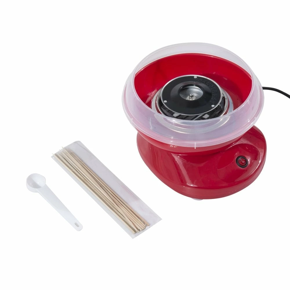 HOMCOM Candy Floss Machine, 450W-Red - Image 5