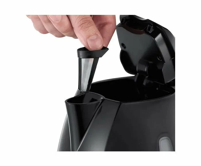 Russell Hobbs High Gloss 1.7L Rapid Boil Kettle - Black - Image 4