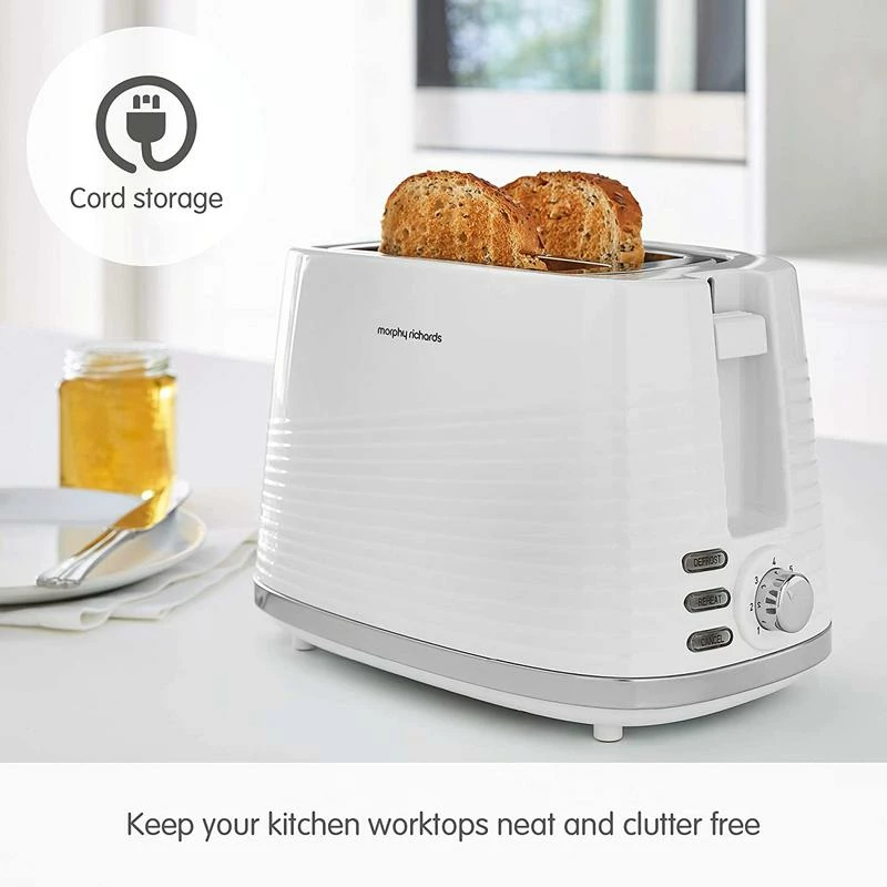 Morphy Richards Dune 2 Slice Toaster - White - Image 2