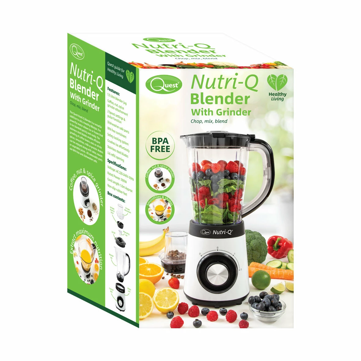 Quest Nutri-Q Blender With Grinder - Image 15