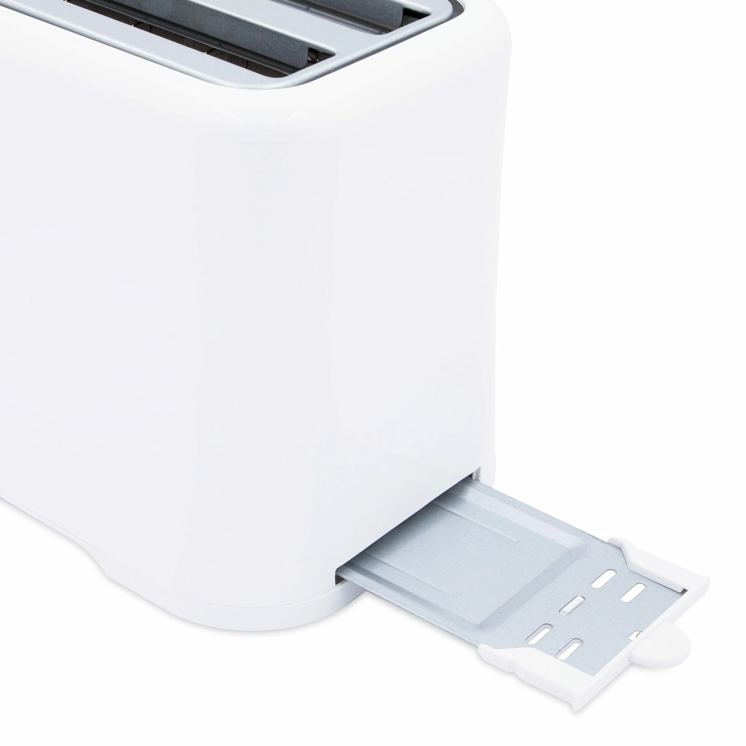 Quest 2 Slice Plastic Toaster - White - Image 6