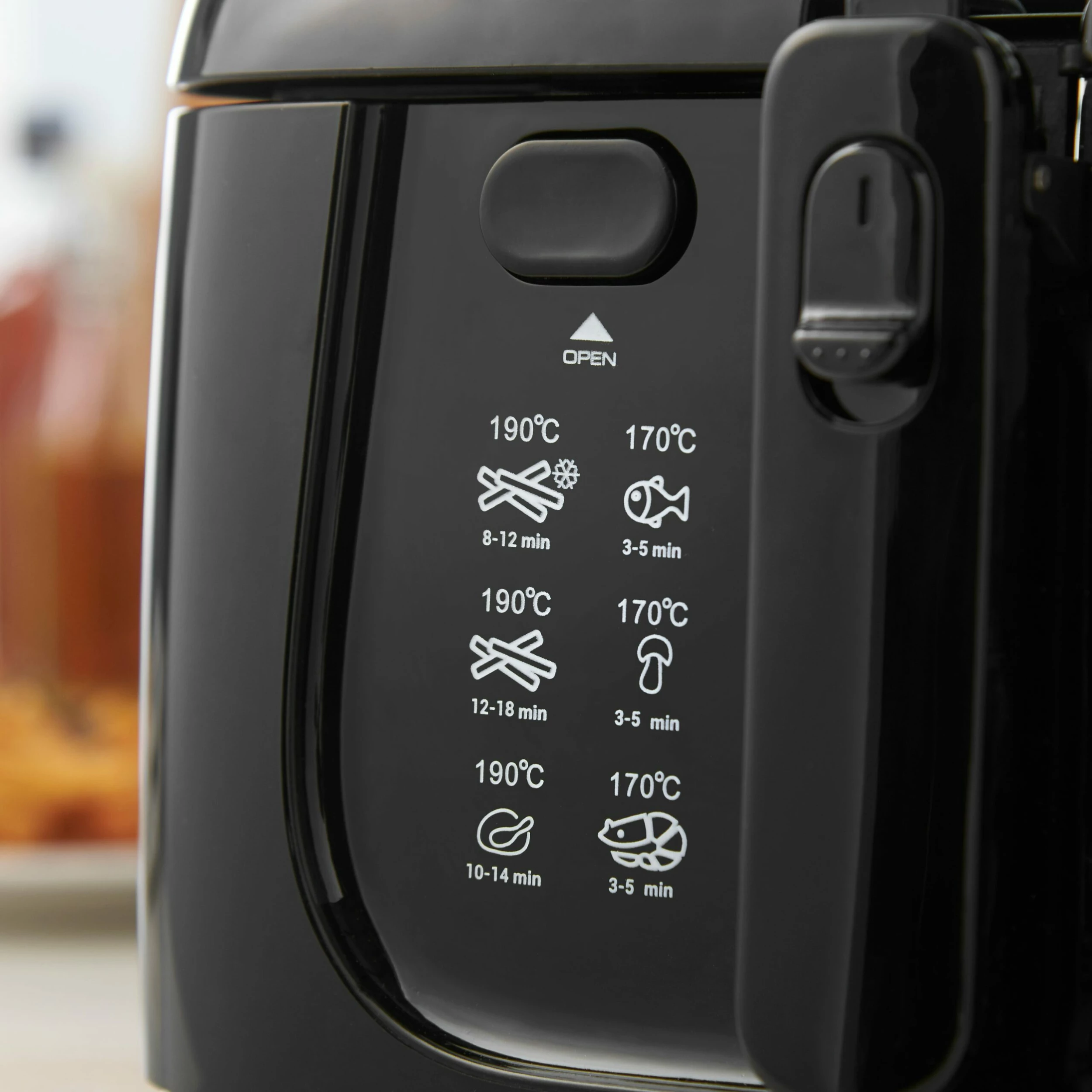 Lewis's Deep Fat Fryer 2.5L - Black - Image 5