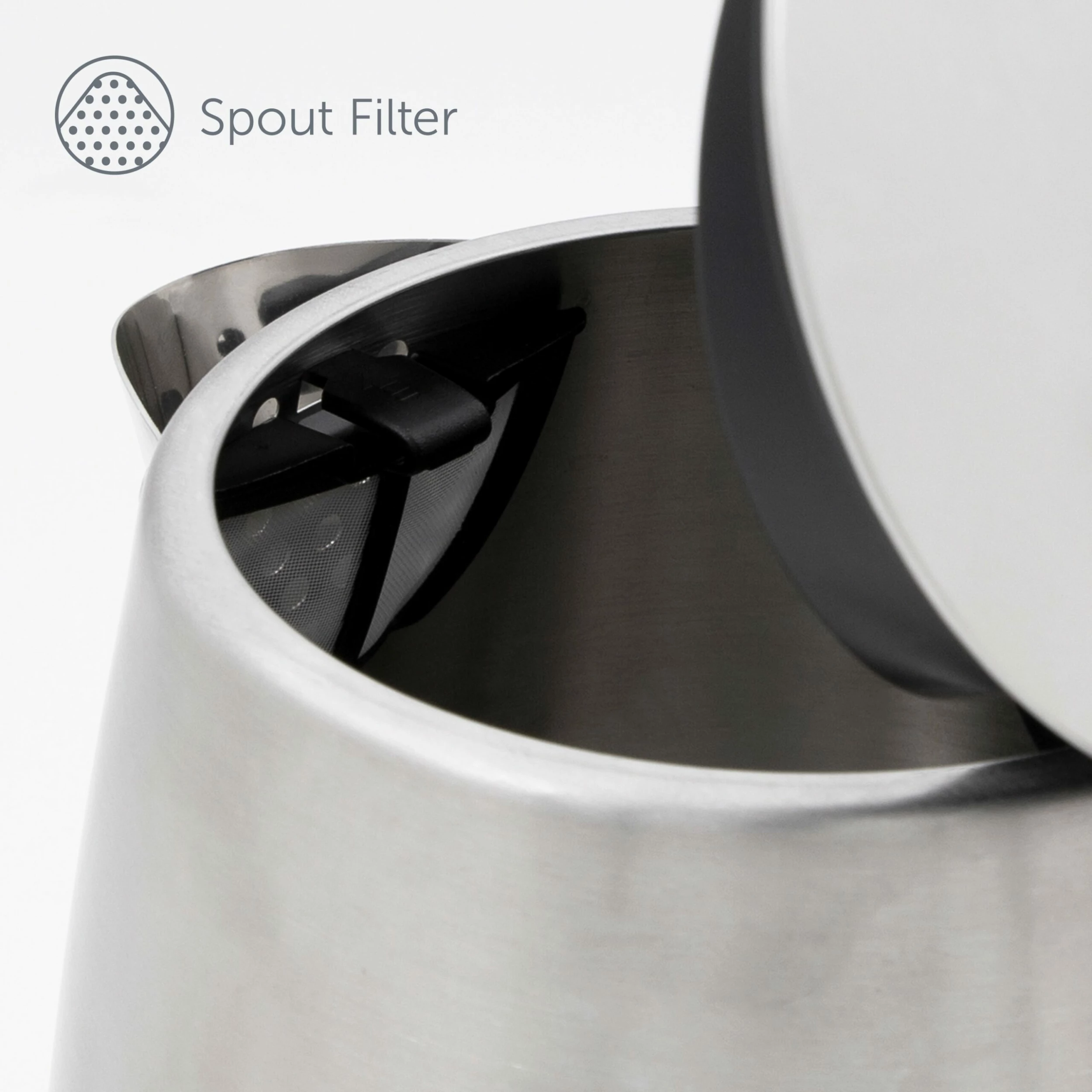 Quest 1.7L 3KW Stainless Steel Jug Kettle - Silver - Image 8