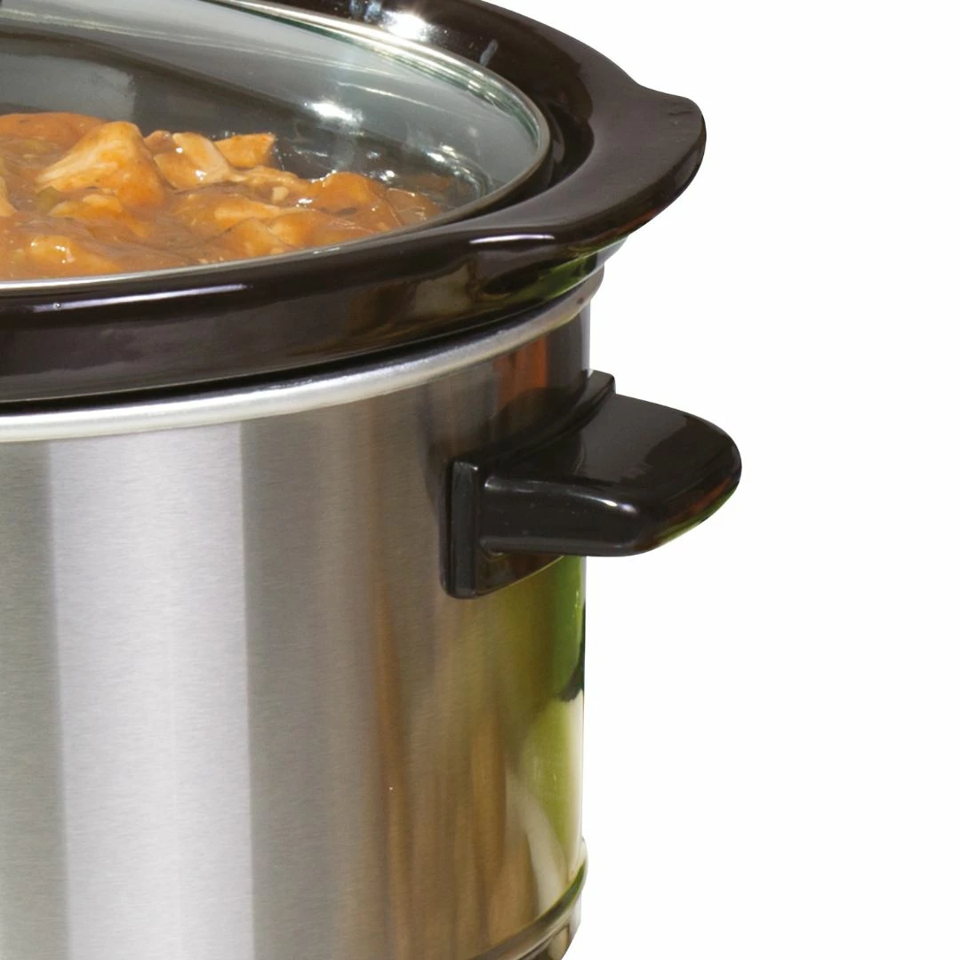Daewoo Slow Cooker 3.5L - Stainless Steel - Image 6