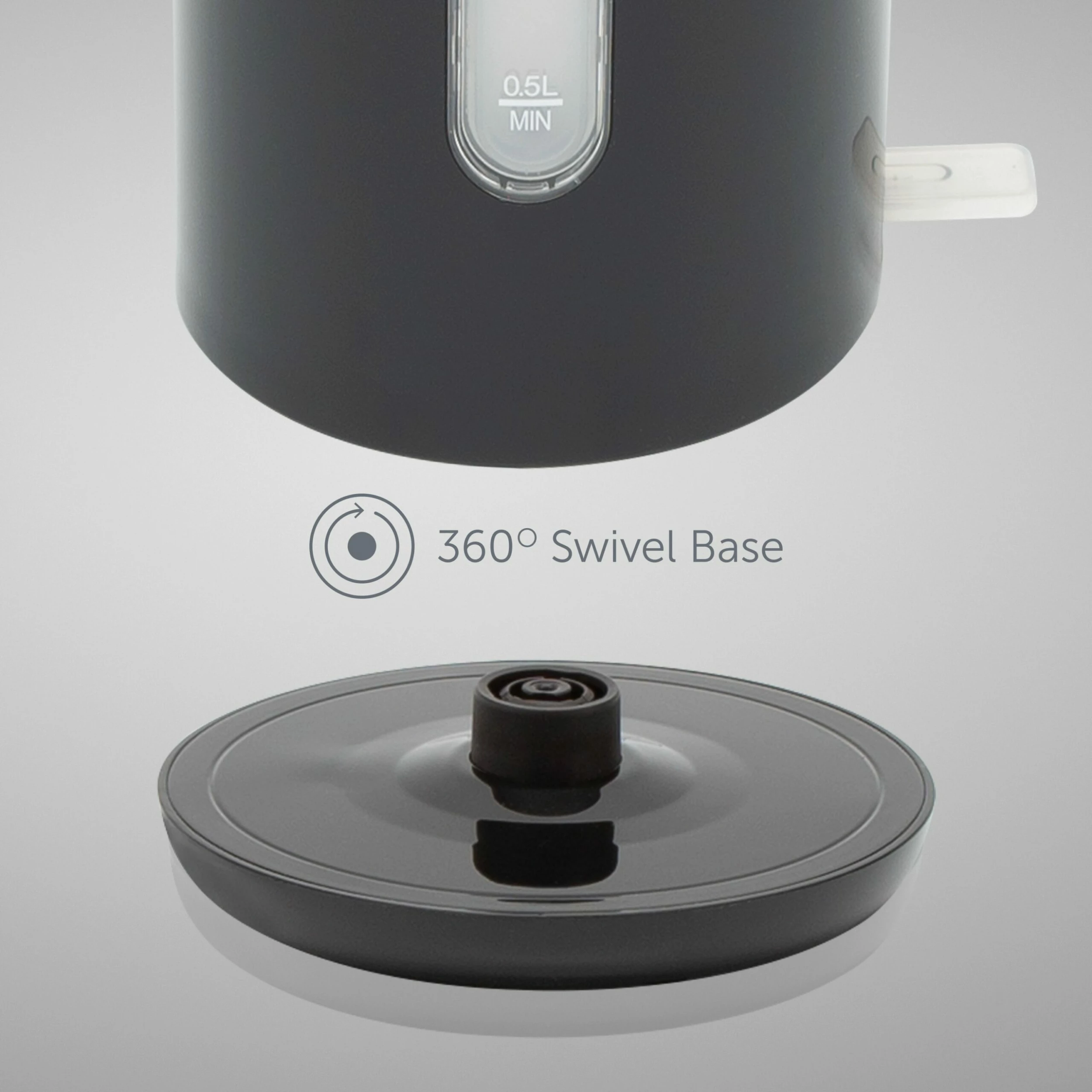 Quest Jug Kettle 1.5 Litre Fast Boil - Black - Image 12