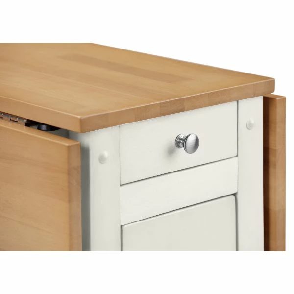 Savoy Dining Table Set With 4 Chairs White - Image 4