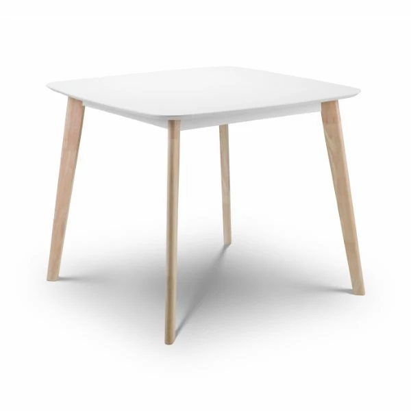 Casa Dining Table 90cm White - Image 2