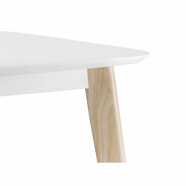 Casa Dining Table 90cm White - Image 4