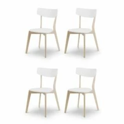 Casa Dining Chairs Set Of 4 White