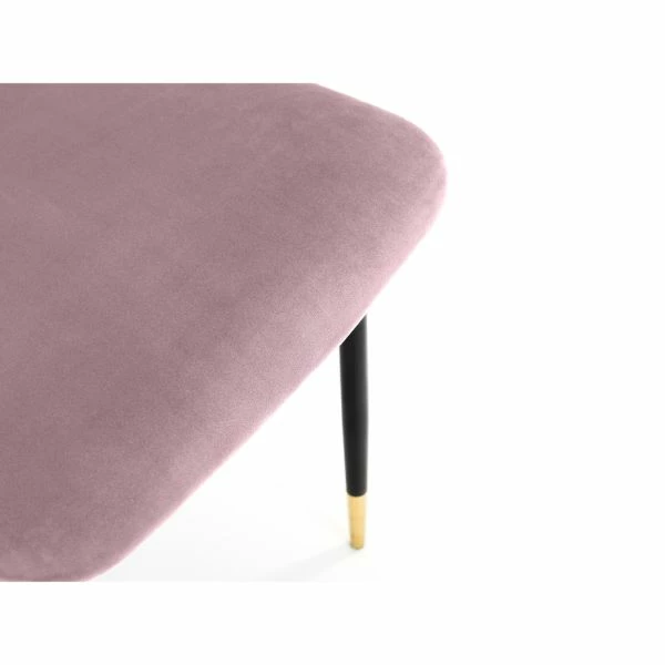 Delaunay Dining Chairs Dusky Pink Set Of 2 - Image 5