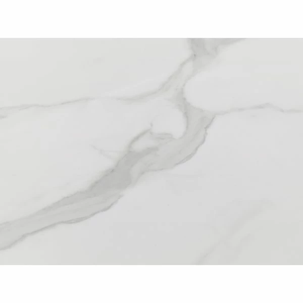 Scala Dining Table 1.2m White Marble & Chrome - Image 5