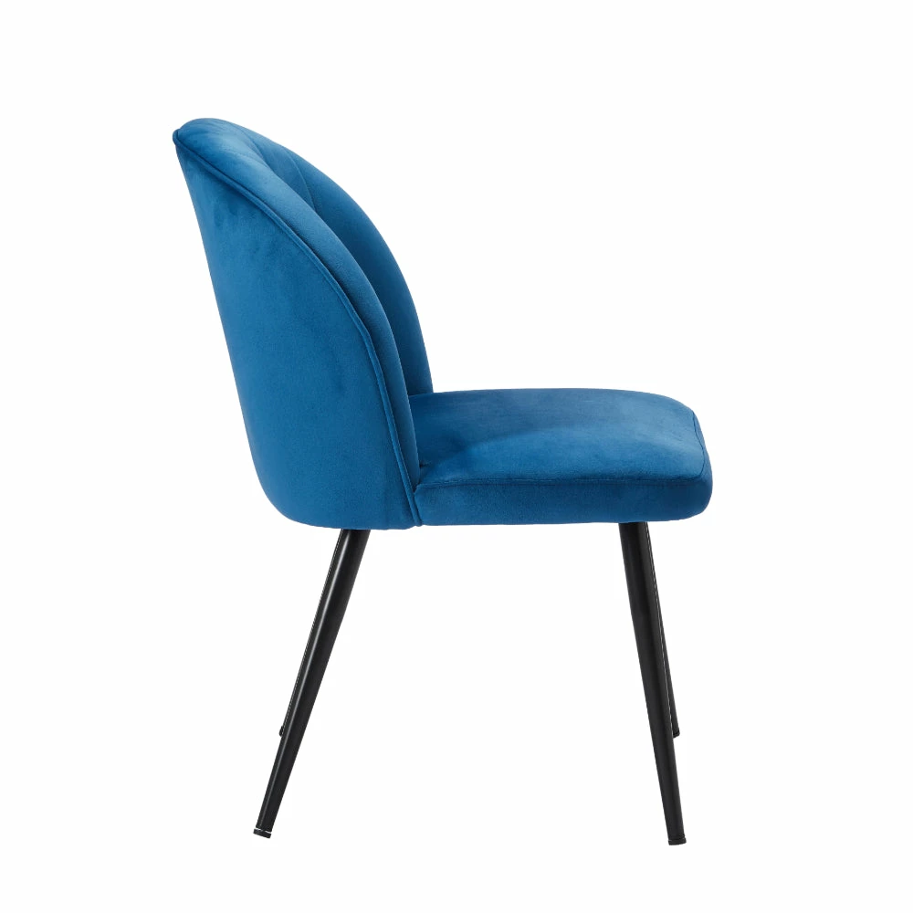 Orla Dining Chairs - Blue - Set Of 2 - Image 3