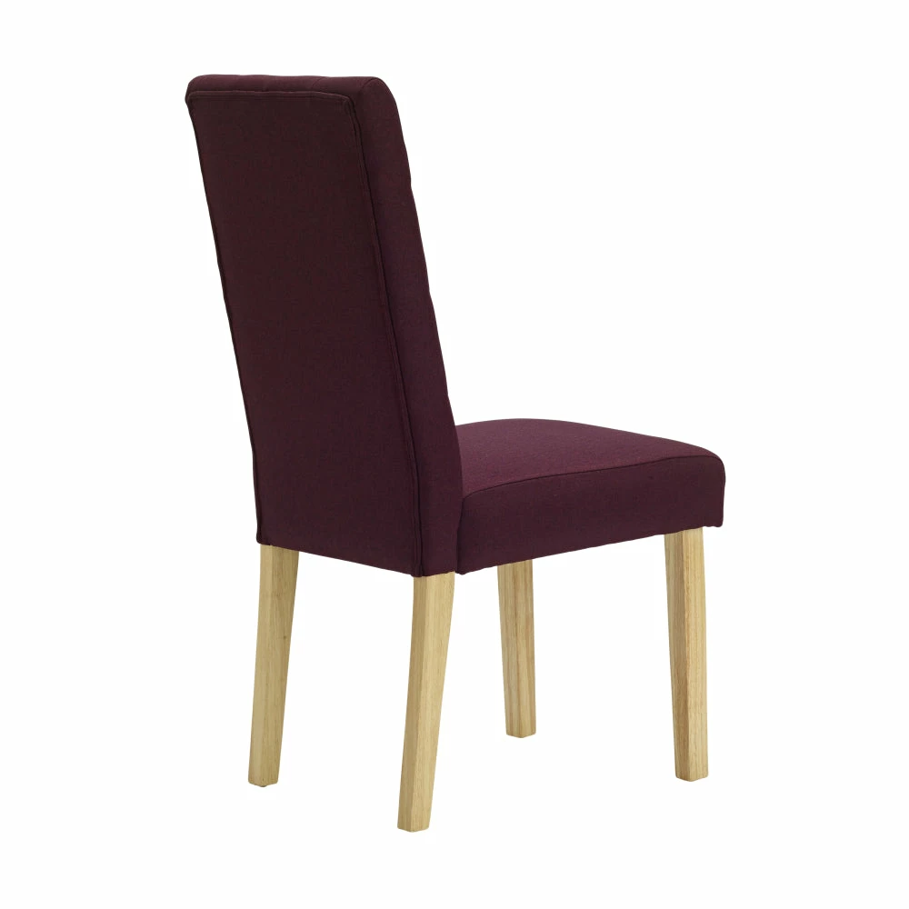 Roma Dining Chairs - Plum Purple - Set Of 2 - Image 5