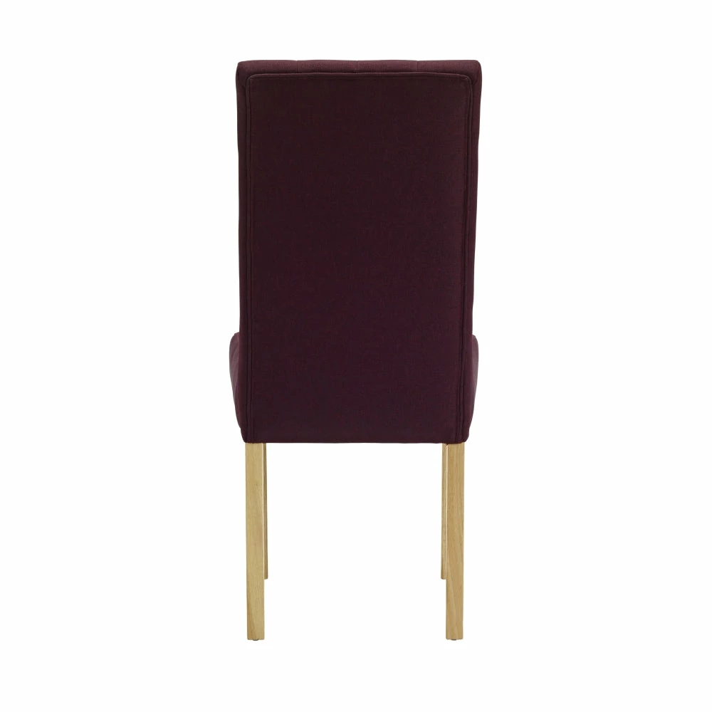 Roma Dining Chairs - Plum Purple - Set Of 2 - Image 6