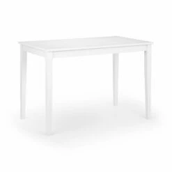 Taku Dining Table 1.1m - Satin White