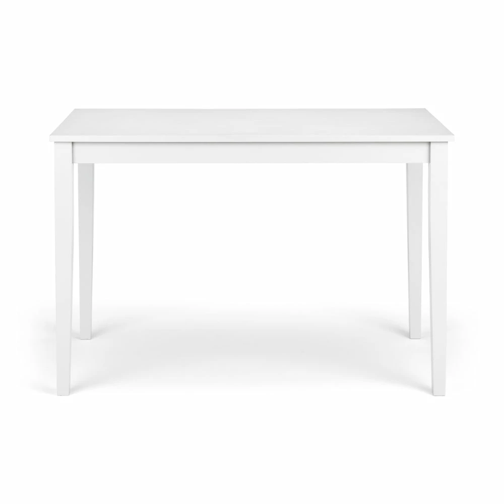 Taku Dining Table 1.1m - Satin White - Image 2