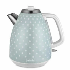 Kalorik Vintage Polkadot Kettle 3000w 1.7L - Shutter Green