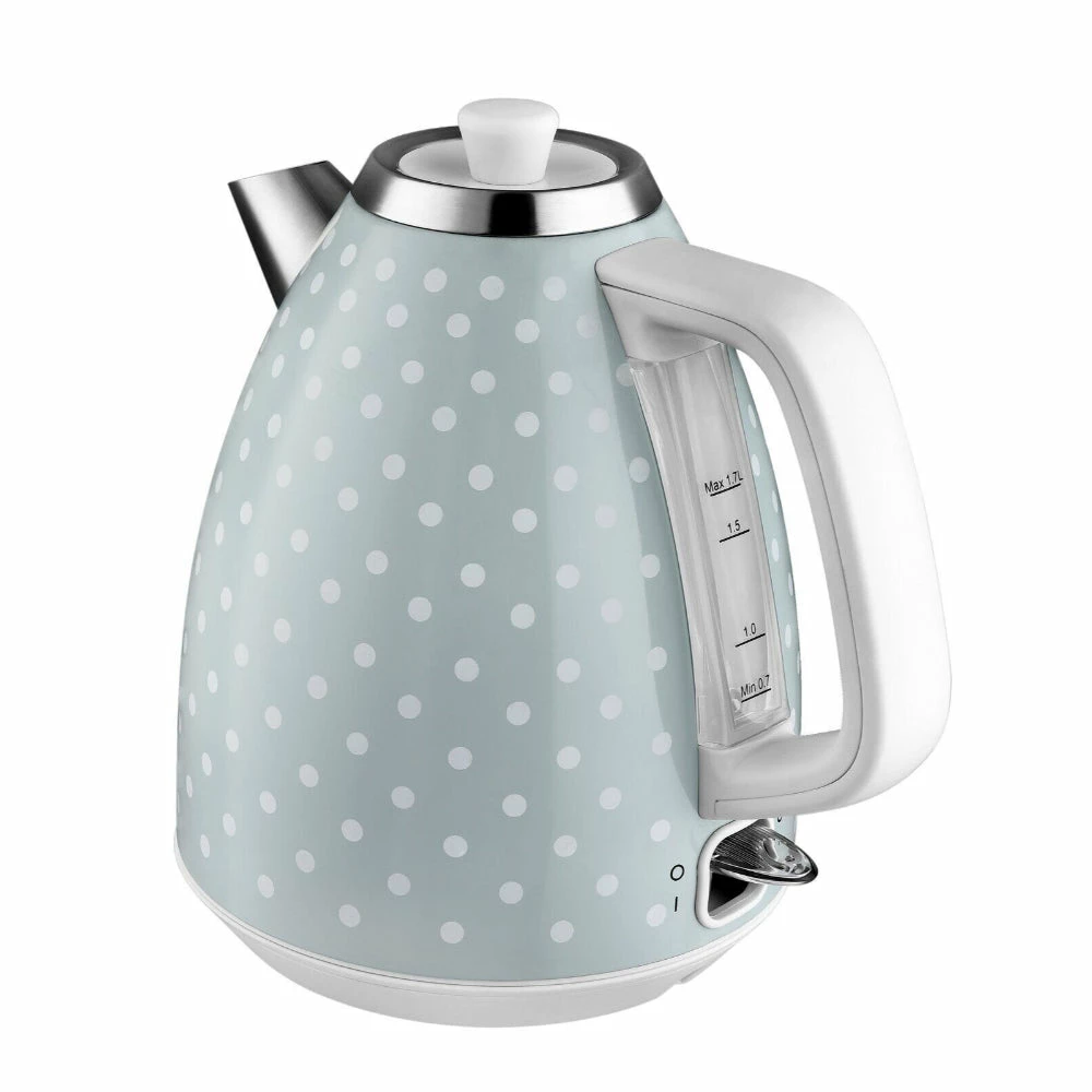 Kalorik Vintage Polkadot Kettle 3000w 1.7L - Shutter Green - Image 2