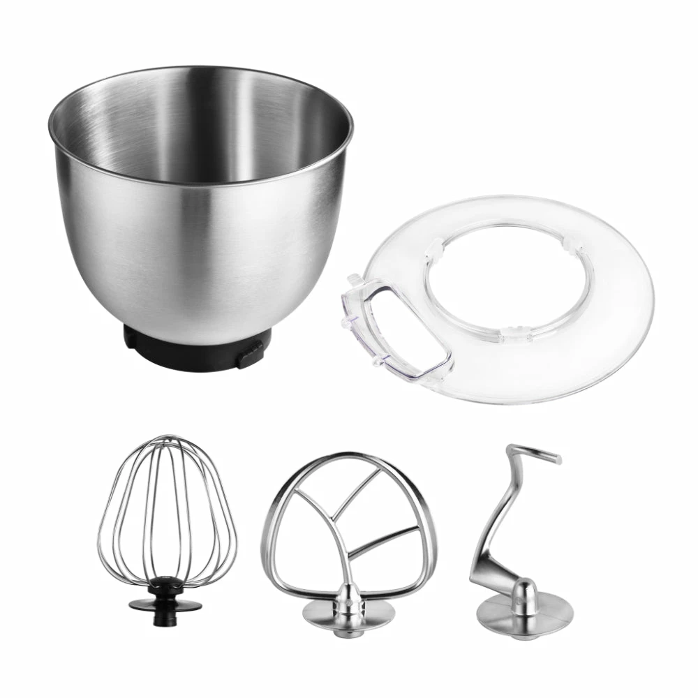 Kalorik Vintage Polkadot Stand Mixer 1000W 5L - Red & White - Image 7