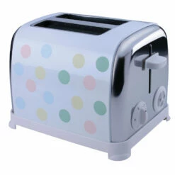 Kalorik Polkadot Toaster 2 Slice 850w - Multicolour Pastel