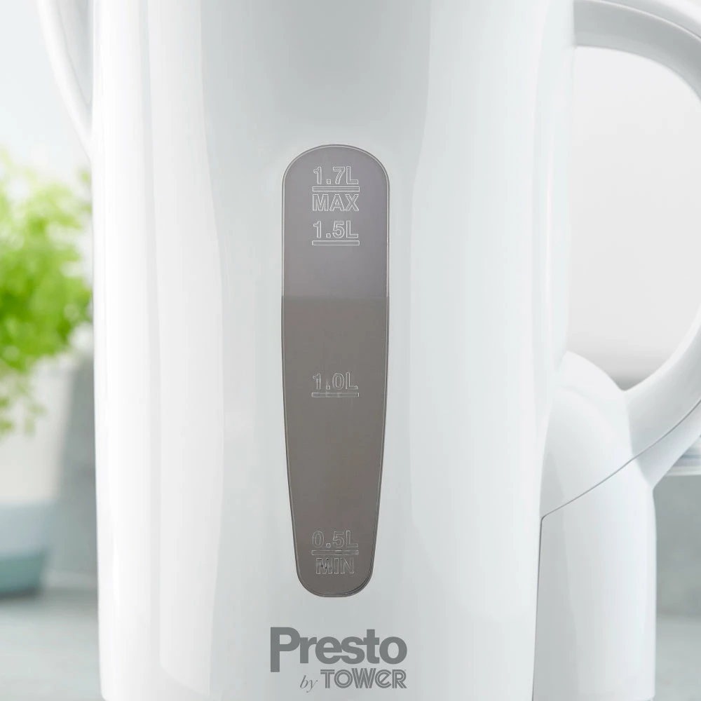 Tower Presto Electric Kettle 1.7L - White - Image 6