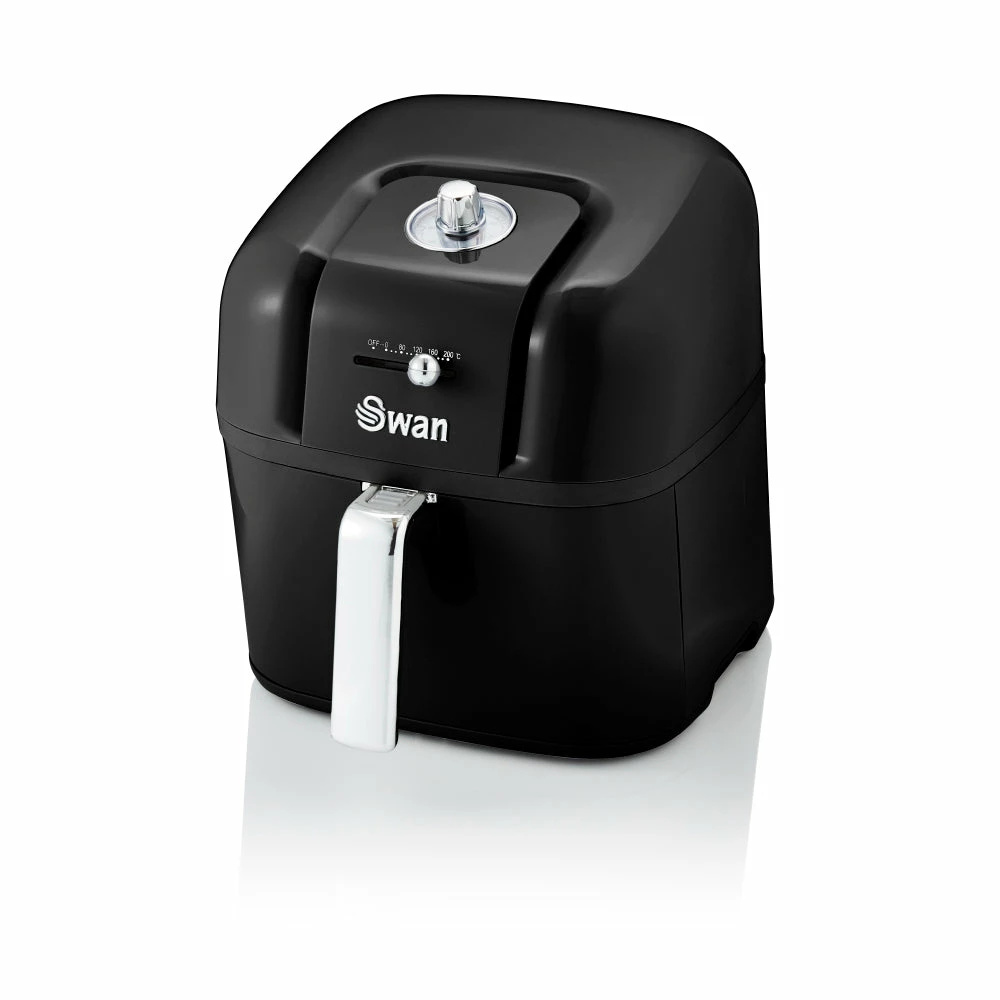 Swan Retro Air Fryer Manual 6L - Black