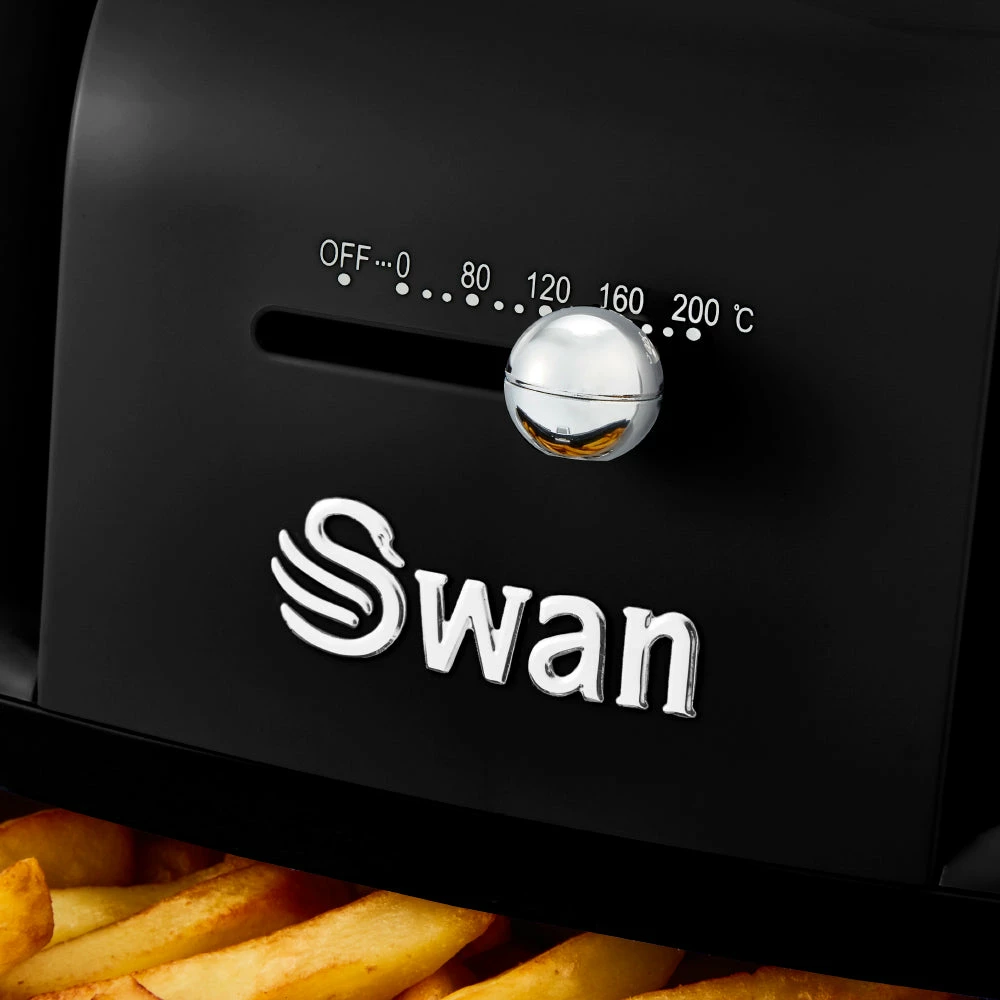 Swan Retro Air Fryer Manual 6L - Black - Image 10
