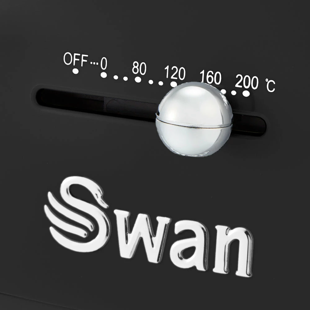 Swan Retro Air Fryer Manual 6L - Black - Image 11