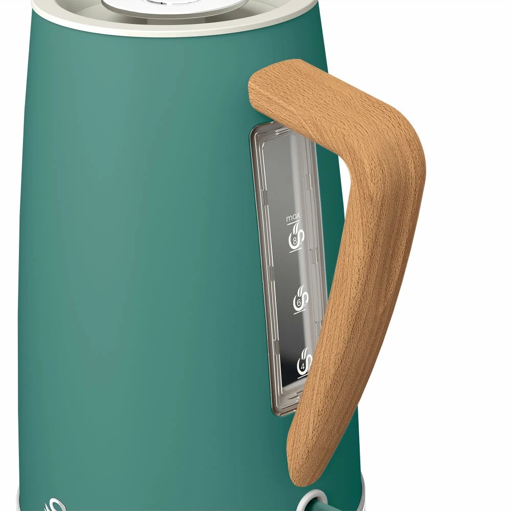 Swan Nordic Cordless Kettle 1.7L - Green - Image 6