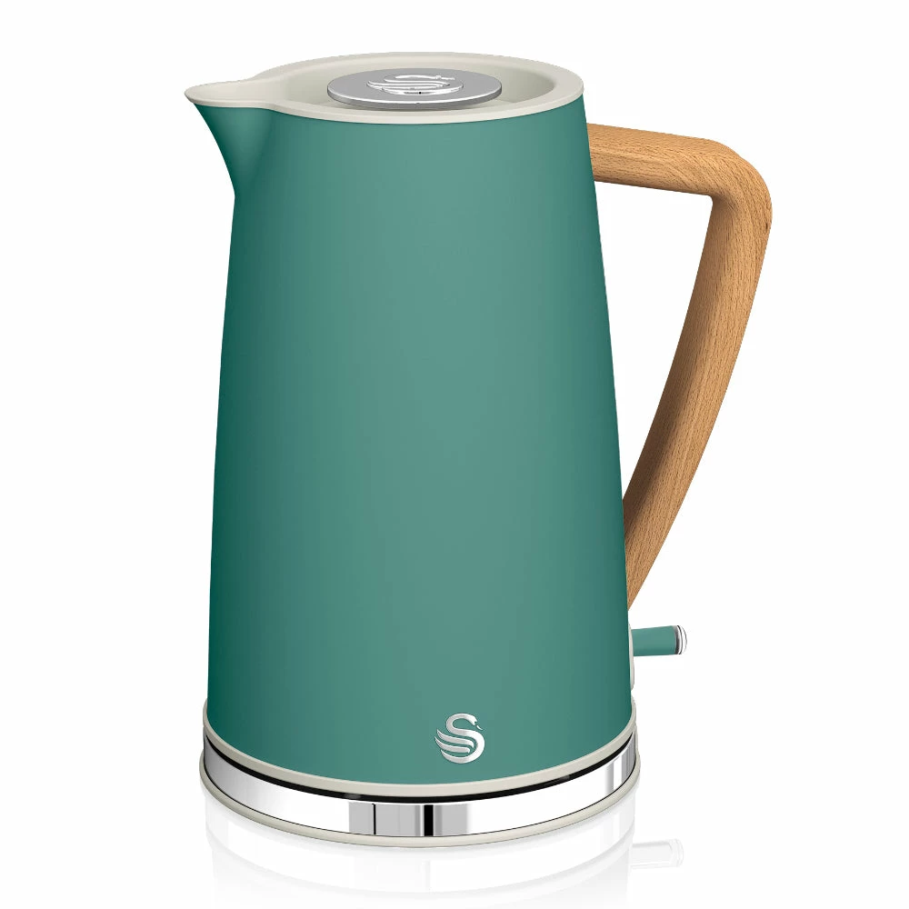 Swan Nordic Cordless Kettle 1.7L - Green - Image 8