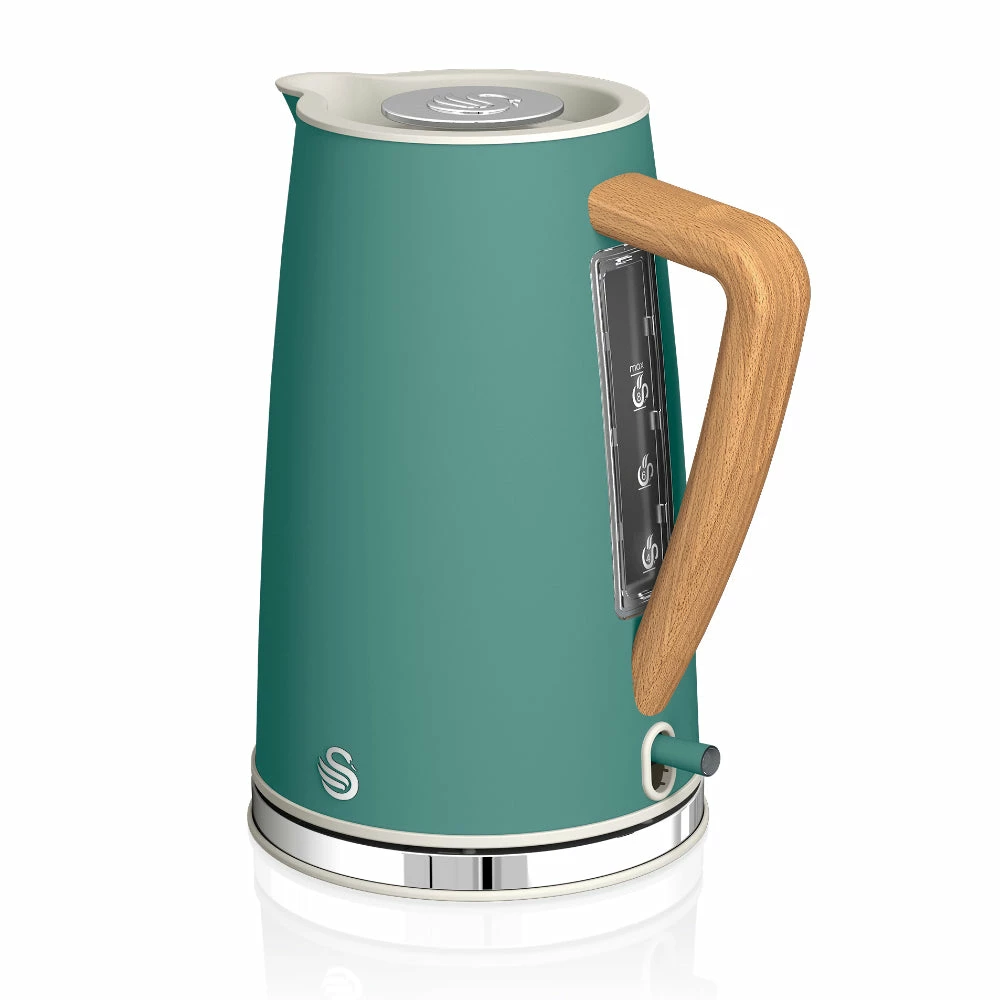Swan Nordic Cordless Kettle 1.7L - Green - Image 7
