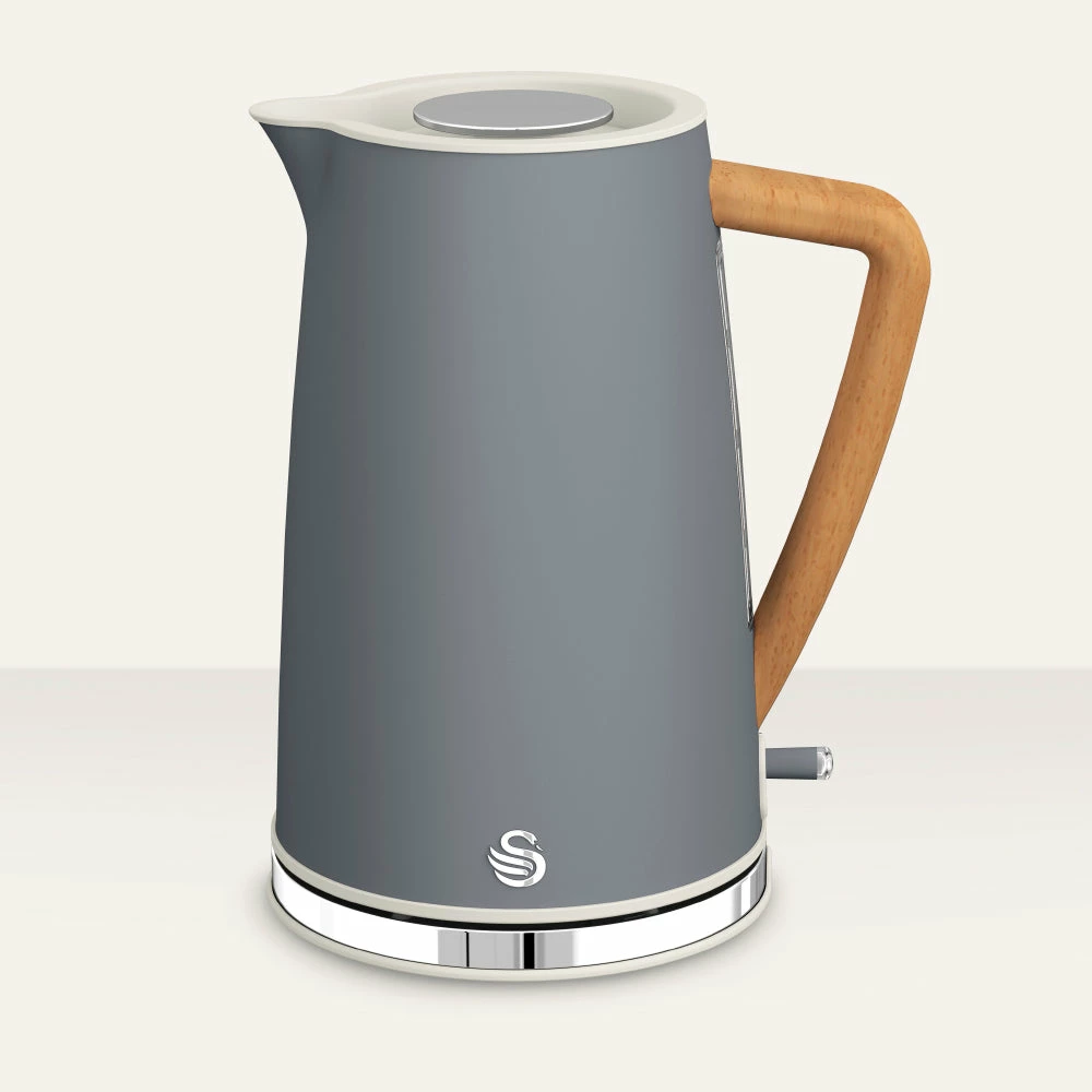 Swan Nordic Cordless Kettle 1.7L - Grey