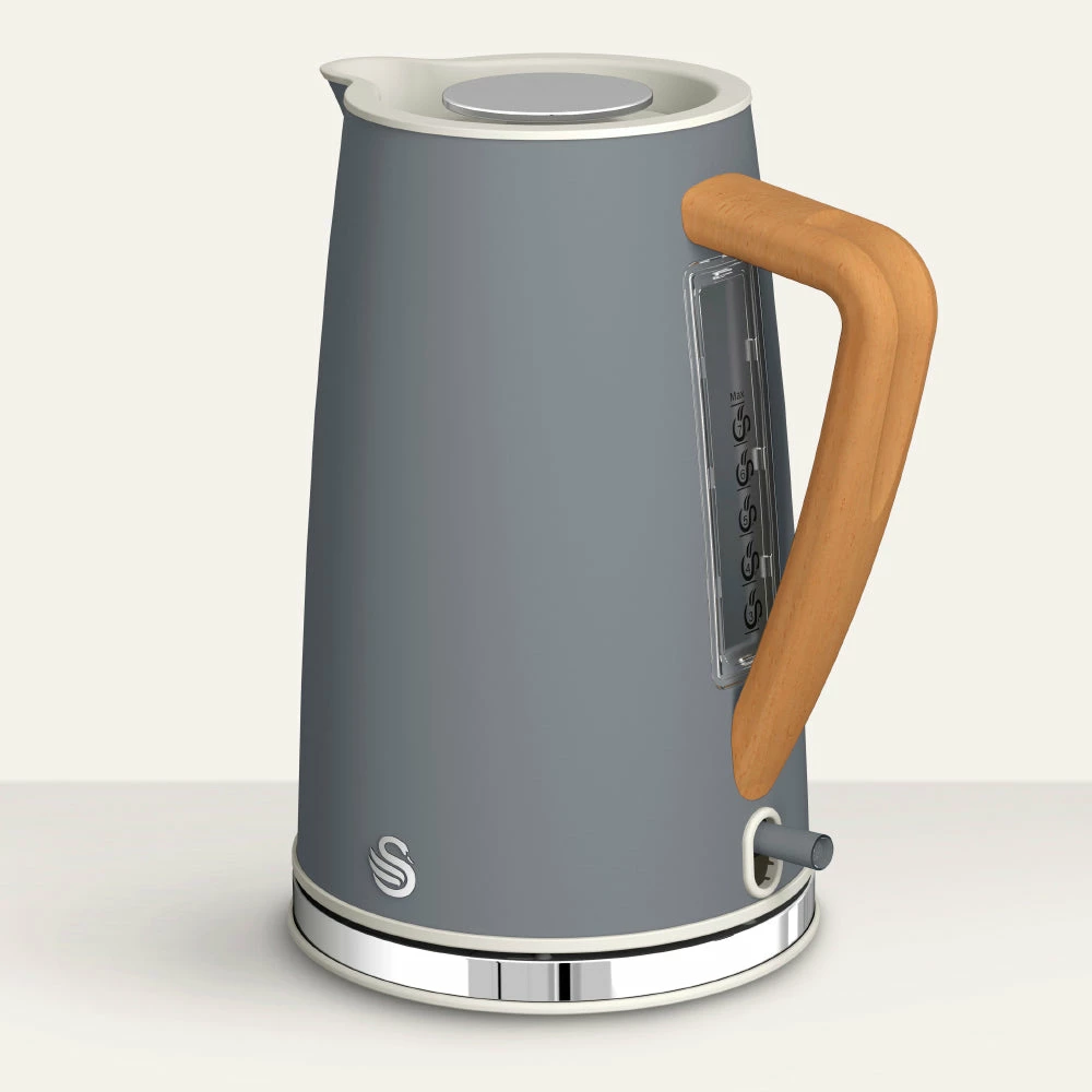 Swan Nordic Cordless Kettle 1.7L - Grey - Image 13