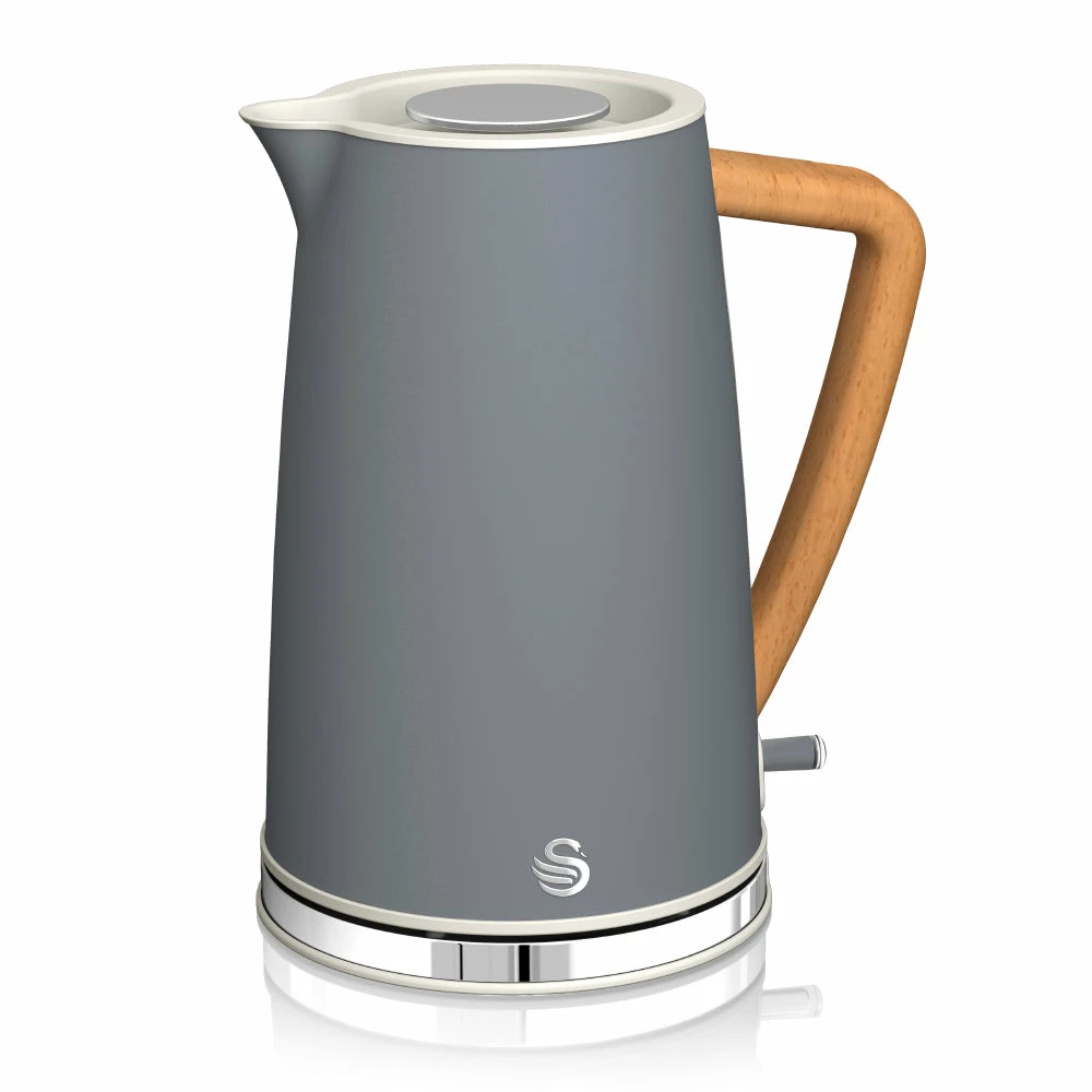 Swan Nordic Cordless Kettle 1.7L - Grey - Image 14