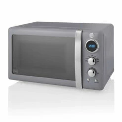 Swan Digital Microwave 800W - Grey