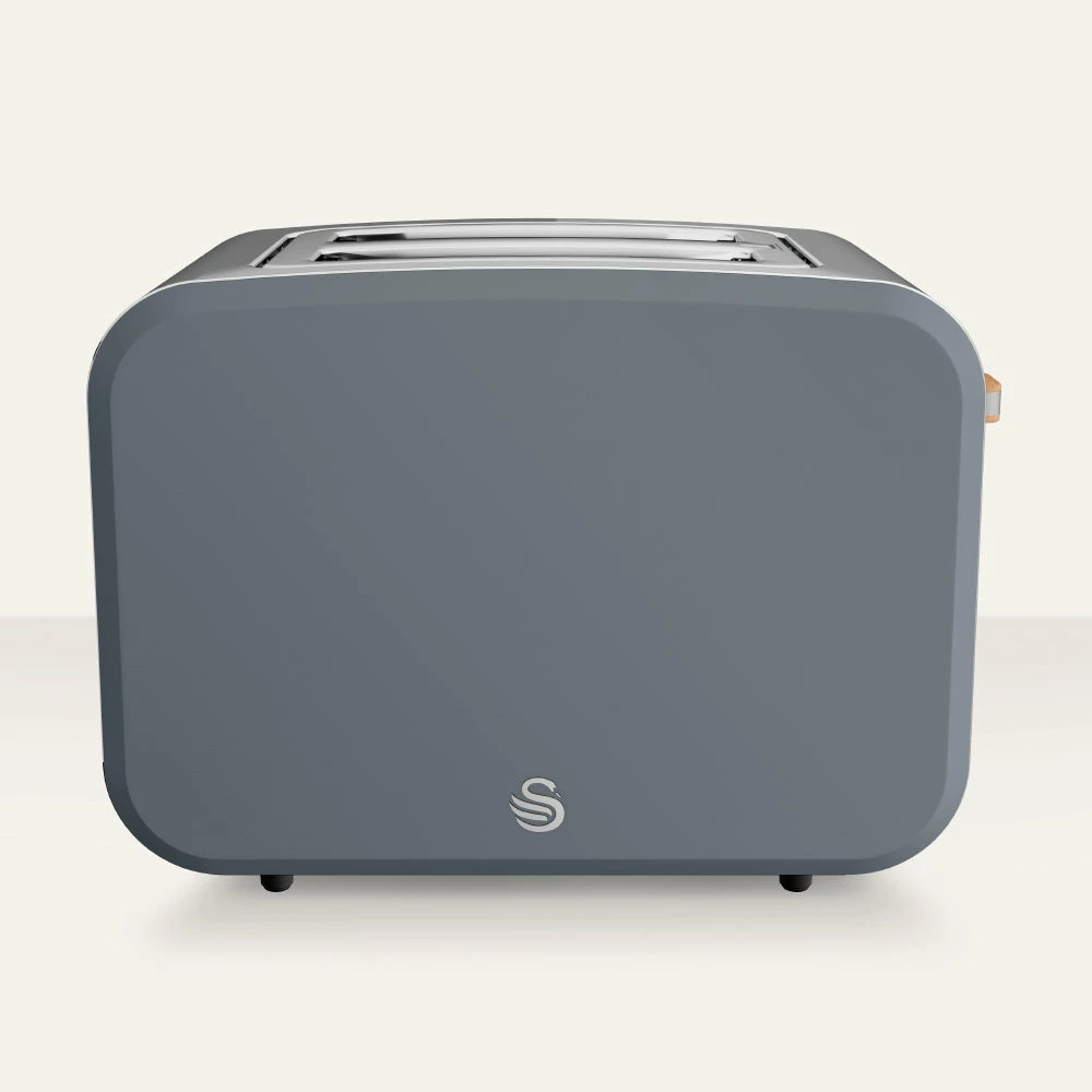 Swan Nordic 2 Slice Toaster - Grey - Image 4