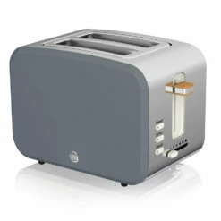 Swan Nordic 2 Slice Toaster - Grey
