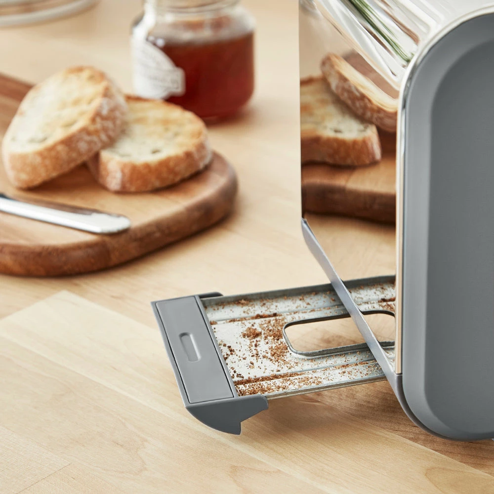 Swan Nordic 2 Slice Toaster - Grey - Image 3