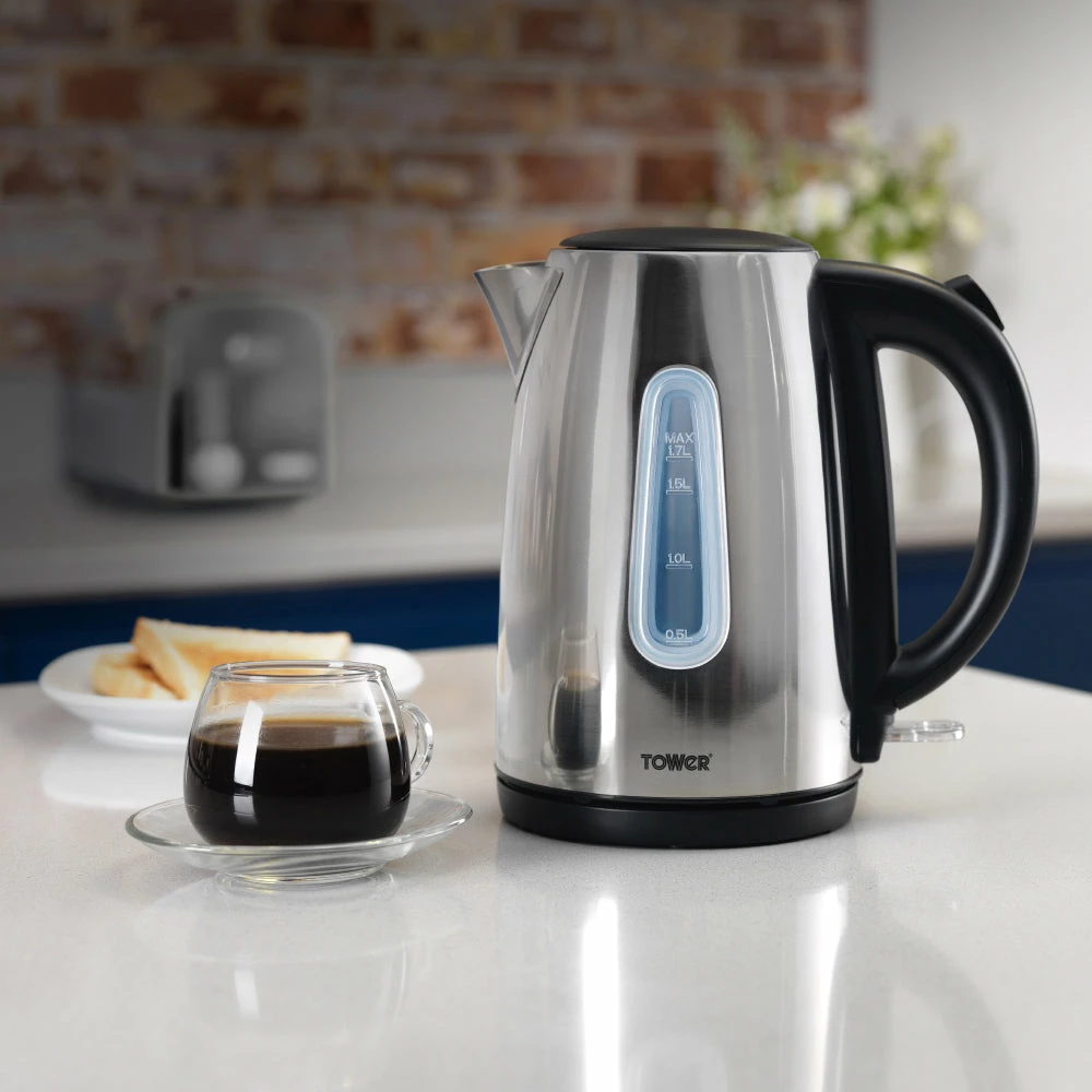 Tower Infinity Jug Kettle 3KW 1.7L - Stainless Steel - Image 2
