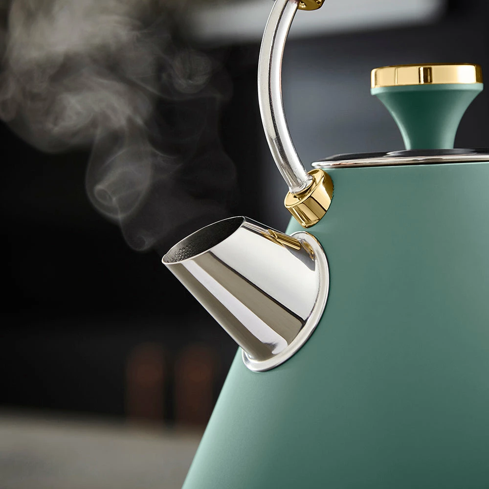 Tower Cavaletto 3KW 1.7 Litre Pyramid Kettle - Jade Green - Image 5