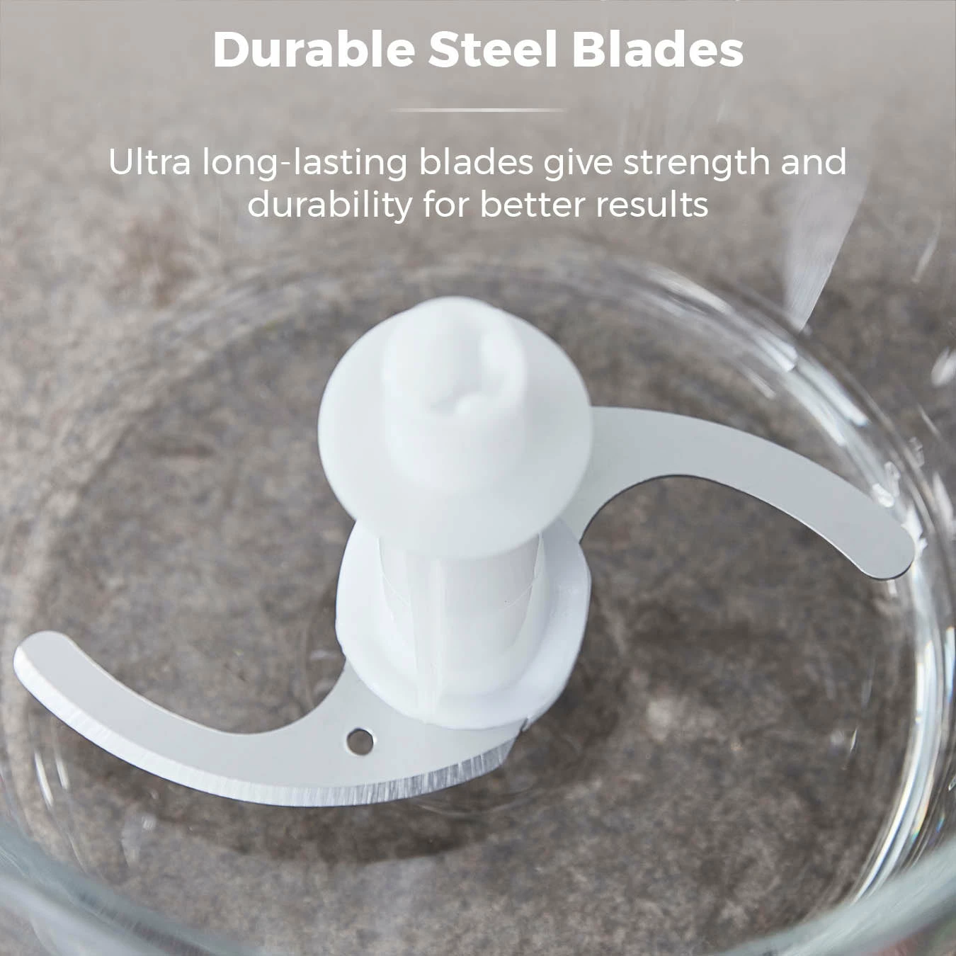 Tower Cavaletto 350W 1 Litre Glass Mini Chopper - Pink - Image 5