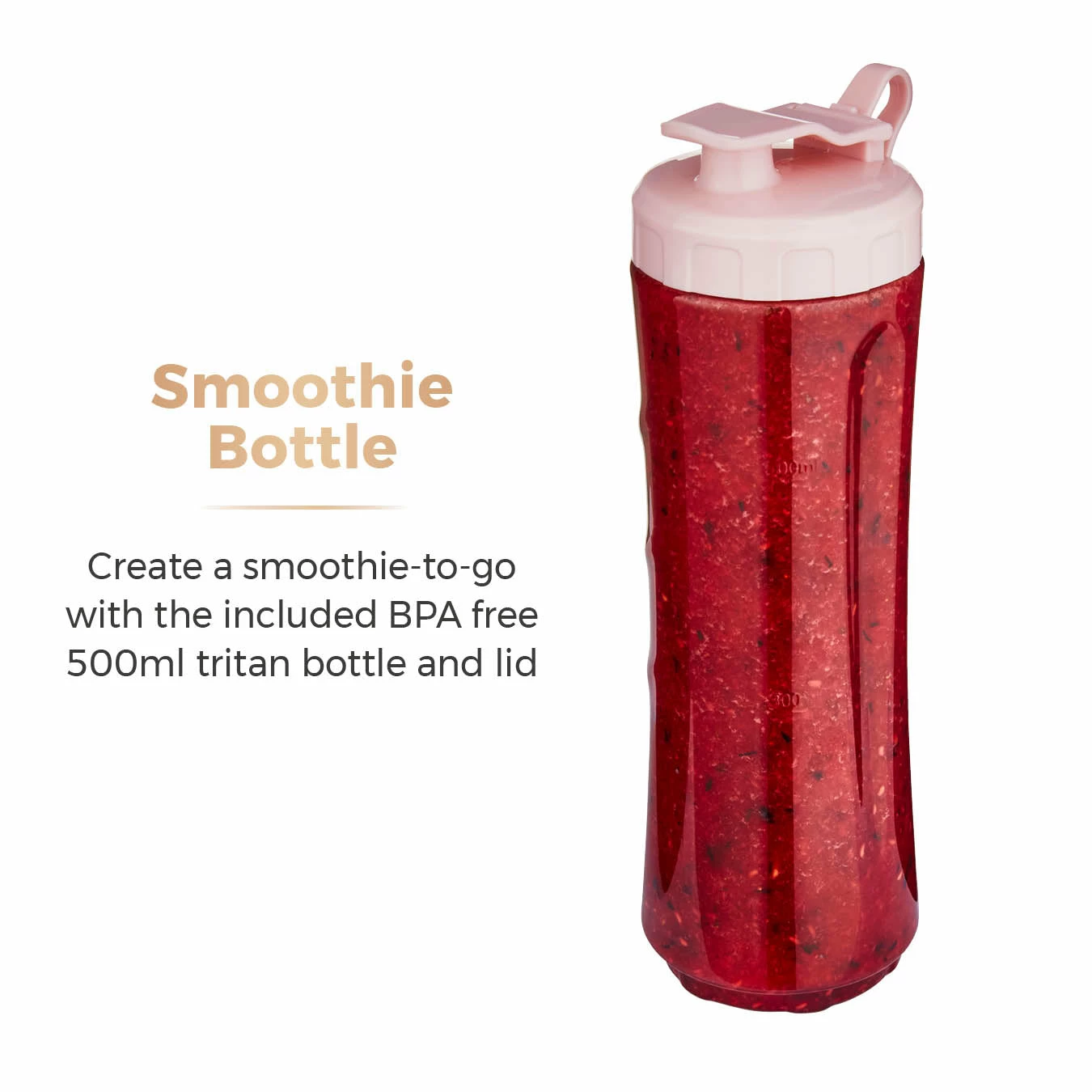 Tower Cavaletto 300W Personal Blender - Pink - Image 6