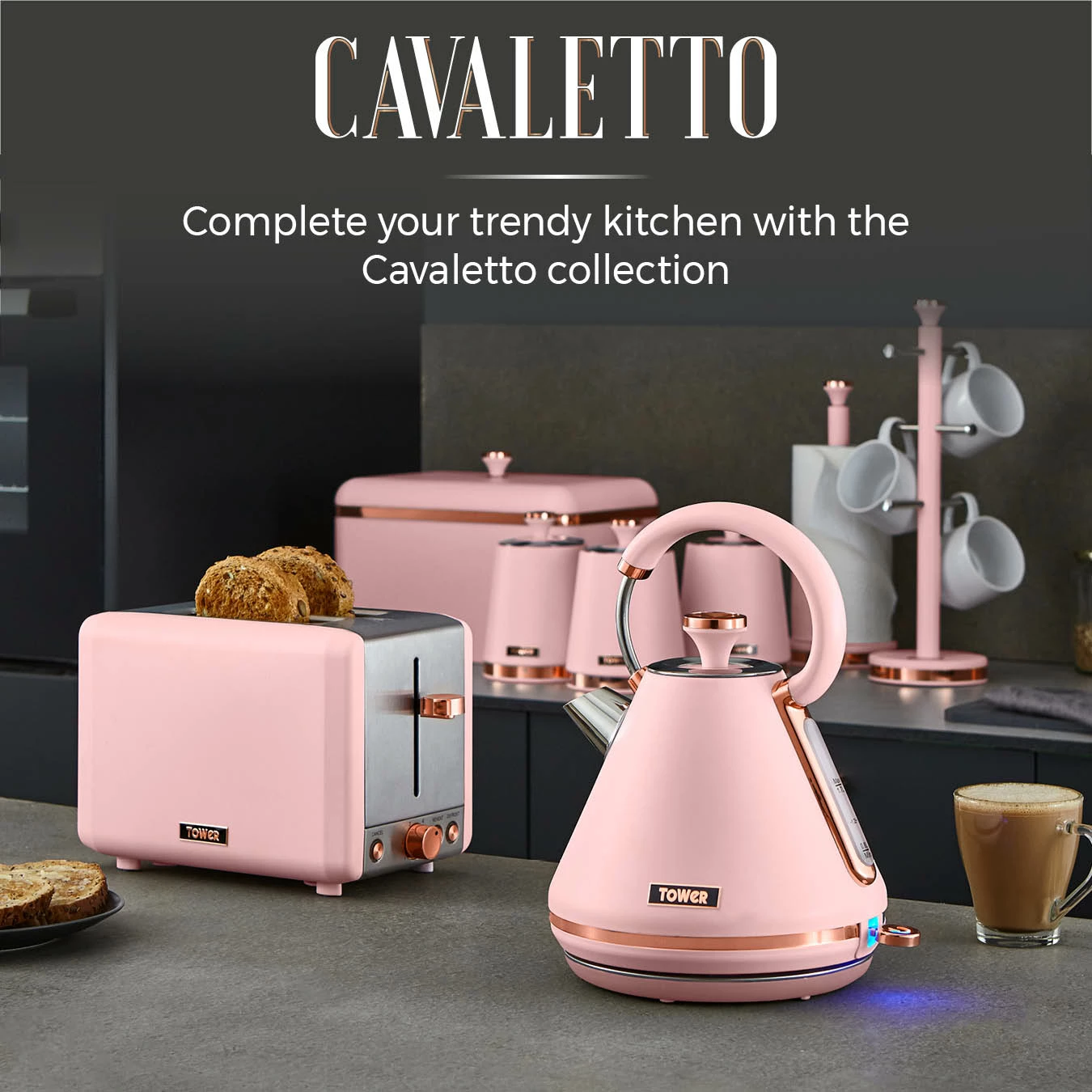 Tower Cavaletto 300W Personal Blender - Pink - Image 8