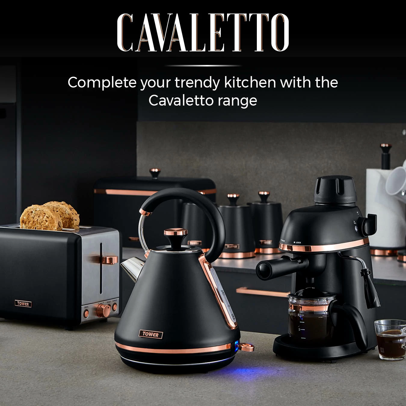 Tower Cavaletto 3.5 Litre Slow Cooker - Black - Image 9