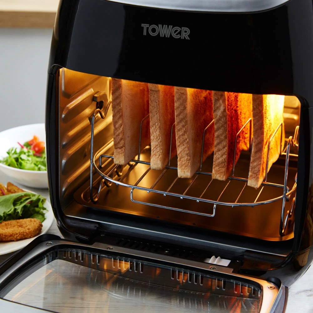 Tower Vortx Manual Air Fryer Oven 11L - Black - Image 14