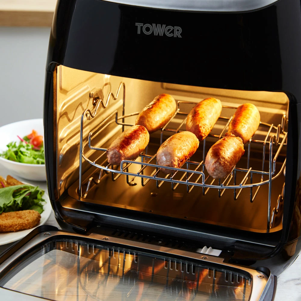 Tower Vortx Manual Air Fryer Oven 11L - Black - Image 11